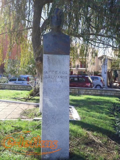 Aggelos Sikelianos Statue